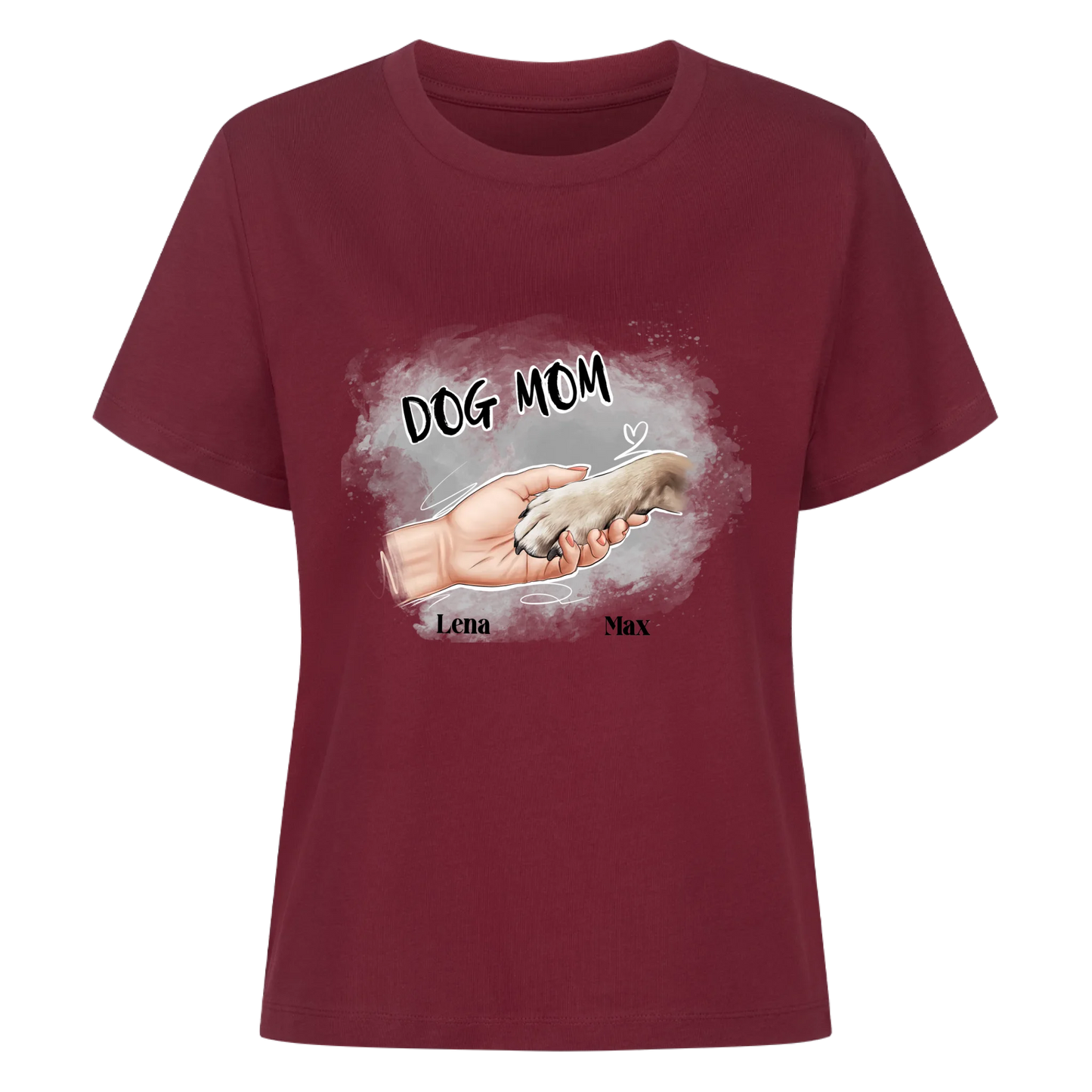 Frauen T-Shirt "Dog Mom"