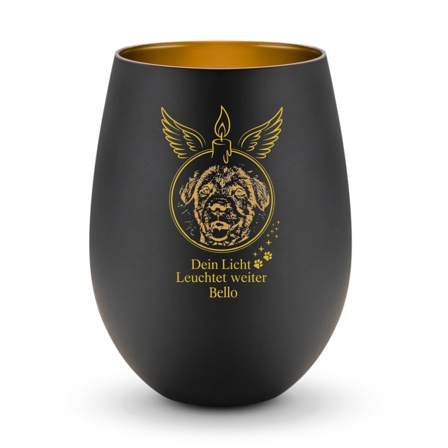 Windlicht "Dein Licht"