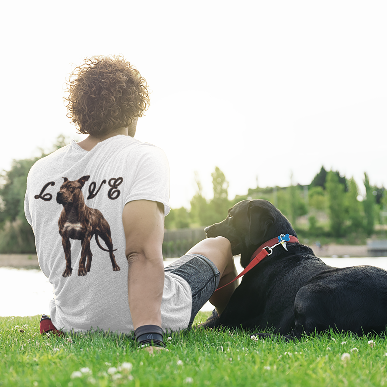 Unisex T-Shirt "Love Dog"