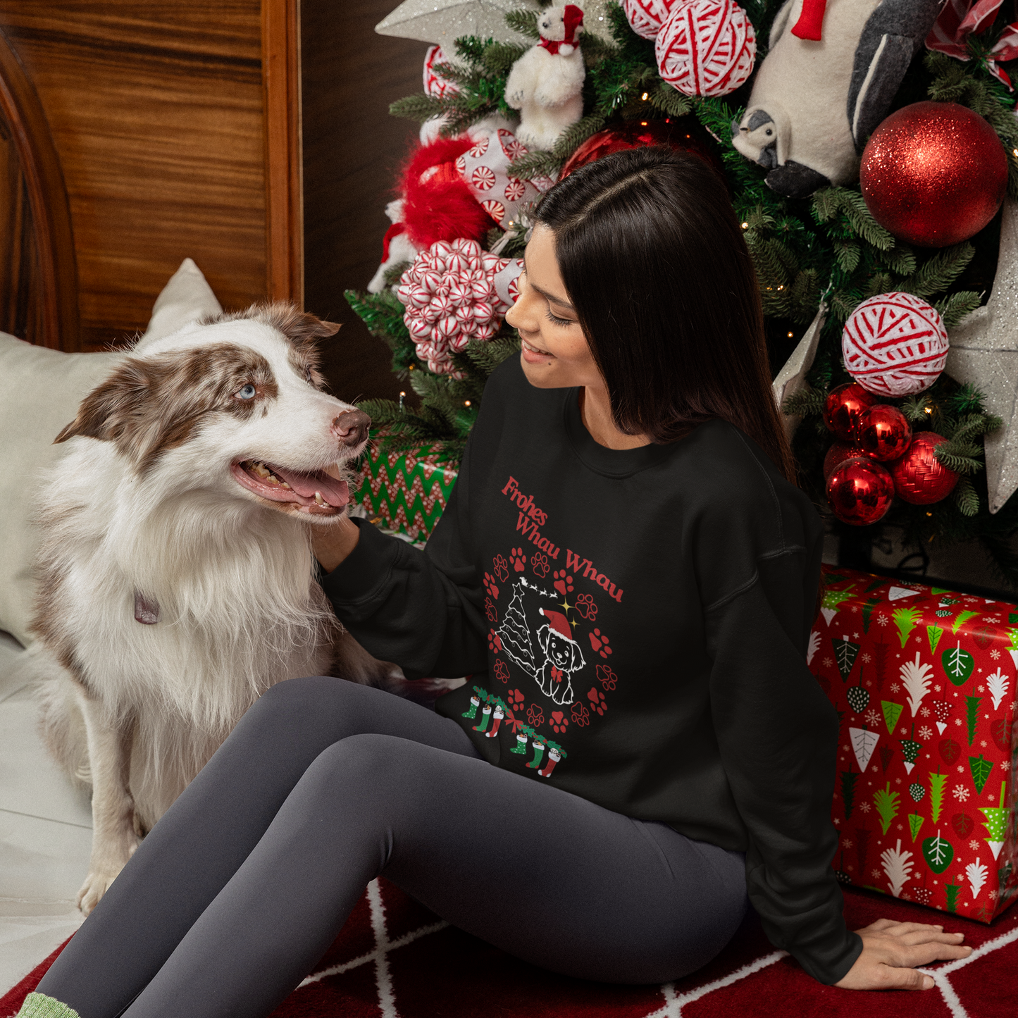 Unisex Sweatshirt "Frohes Whau Whau"