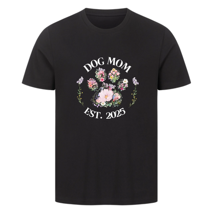 T-Shirt "Flower Dog Mom"
