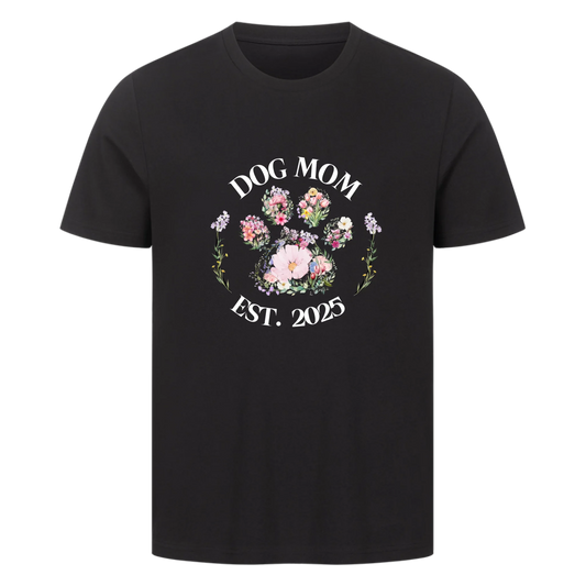 T-Shirt "Flower Dog Mom"
