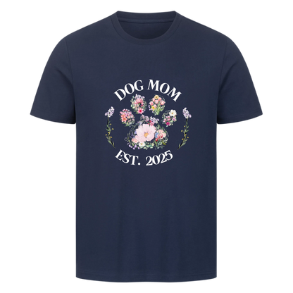 T-Shirt "Flower Dog Mom"