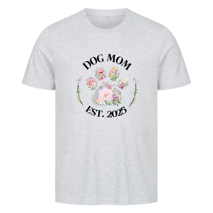 T-Shirt "Flower Dog Mom"