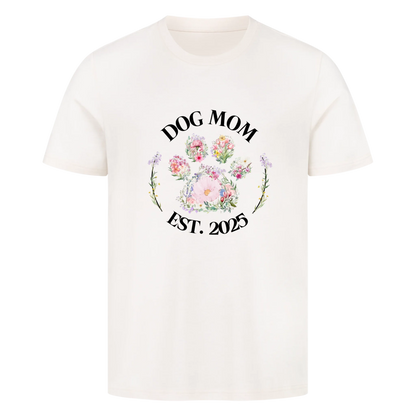 T-Shirt "Flower Dog Mom"