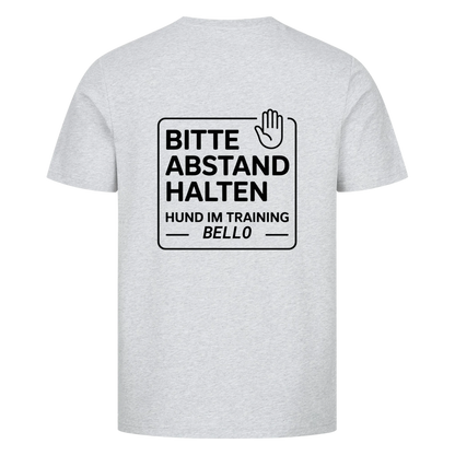 Unisex T-Shirt "Hund im Training"