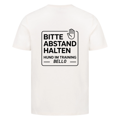 Unisex T-Shirt "Hund im Training"