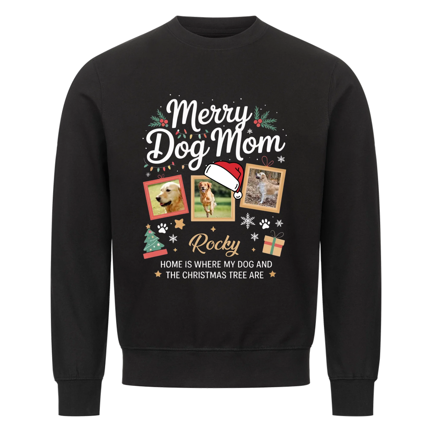 Damen Sweater "Dog Mom"