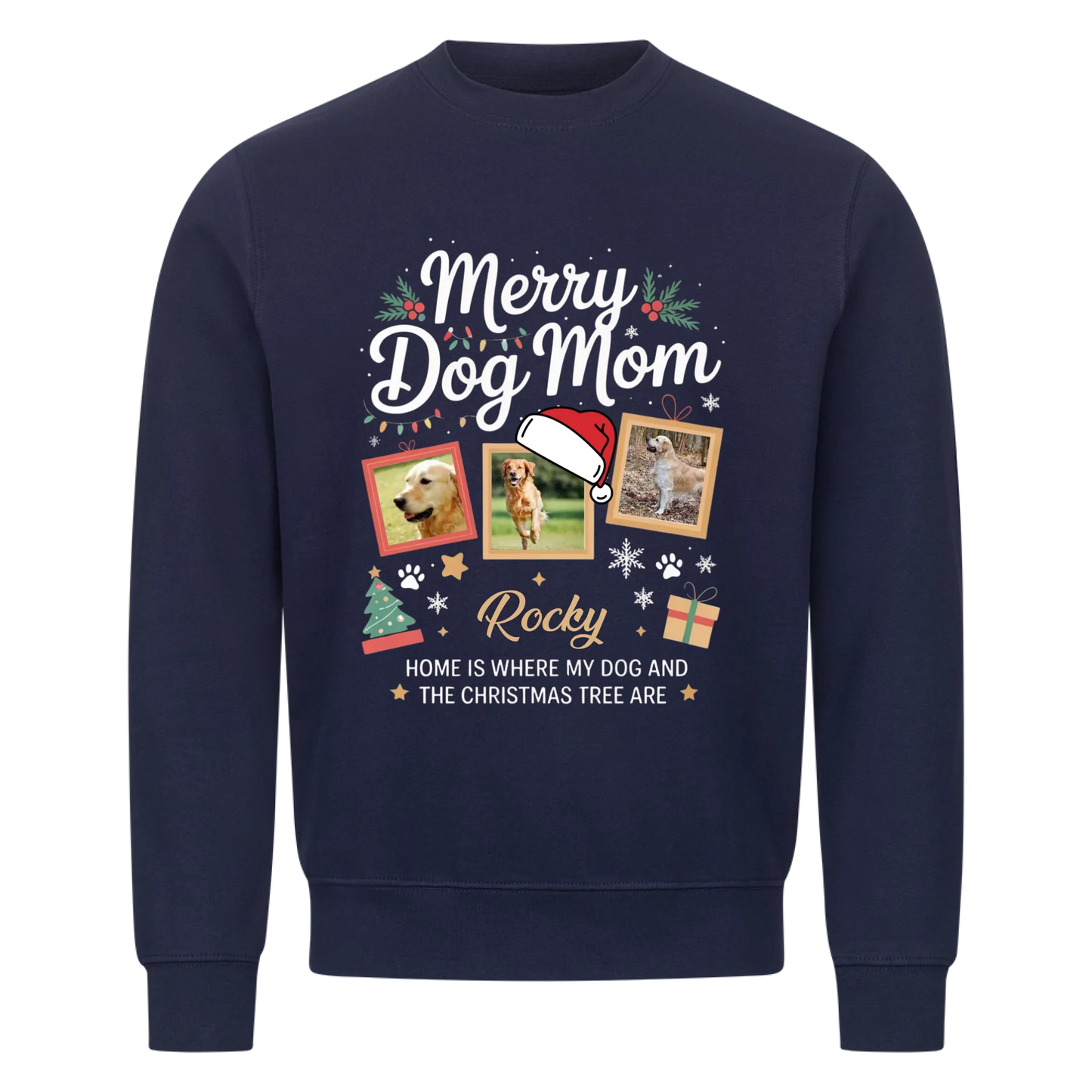 Damen Sweater "Dog Mom"