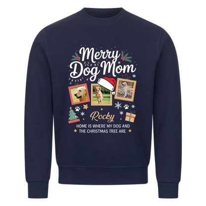 Damen Sweater "Dog Mom"