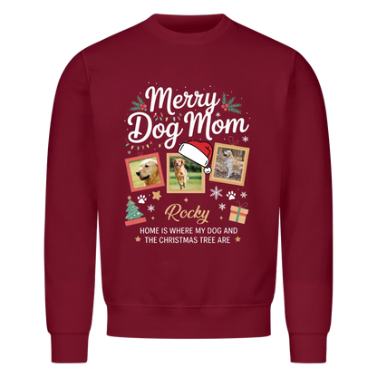 Damen Sweater "Dog Mom"