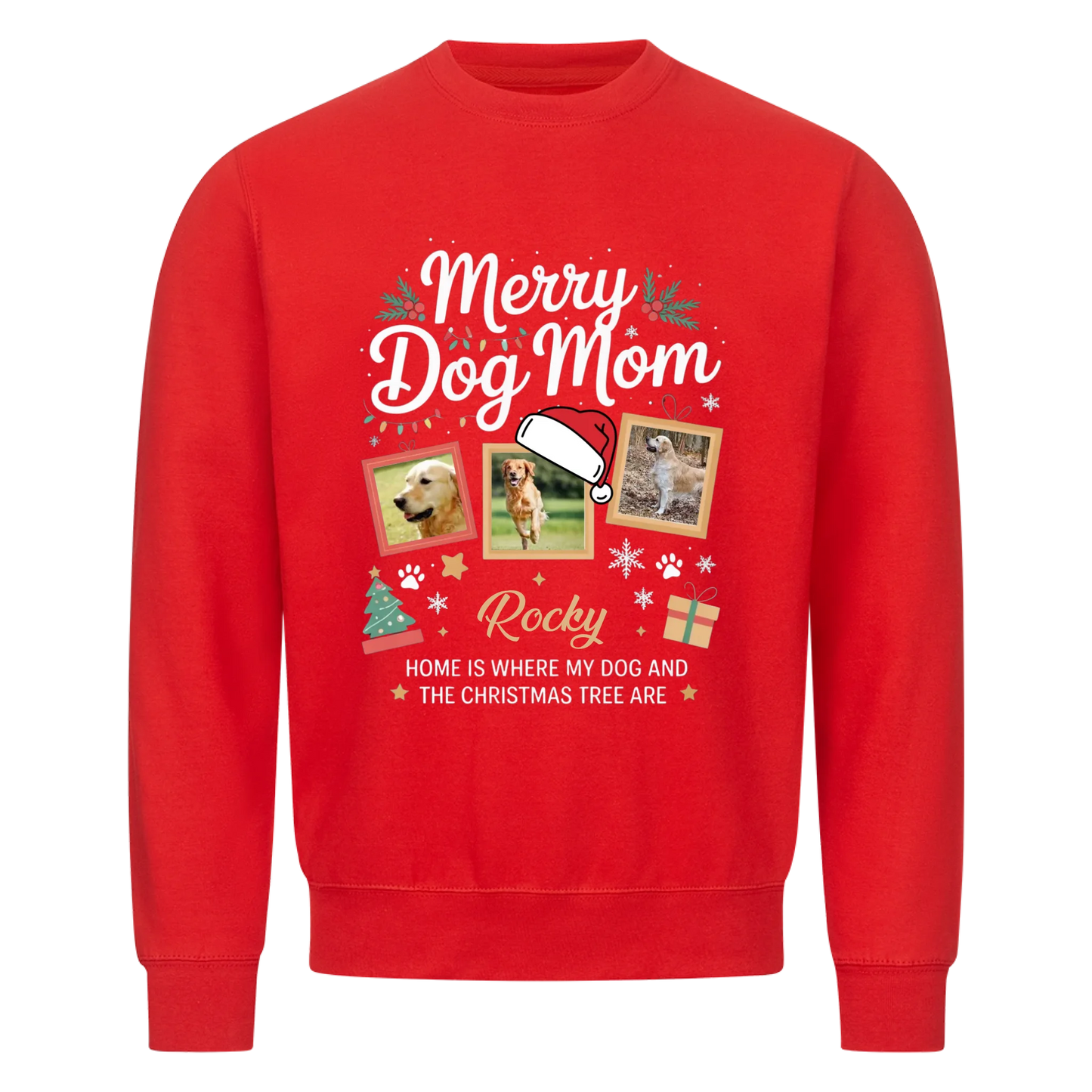 Damen Sweater "Dog Mom"