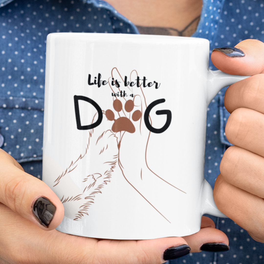 Tasse "Life is better"