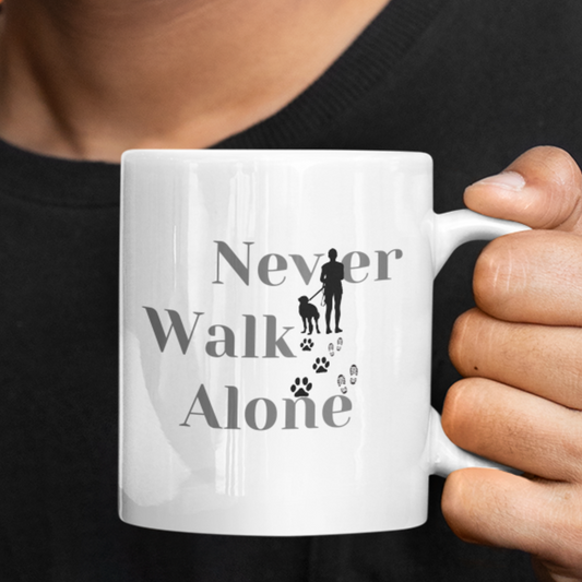 Tasse "Never Walk Alone"