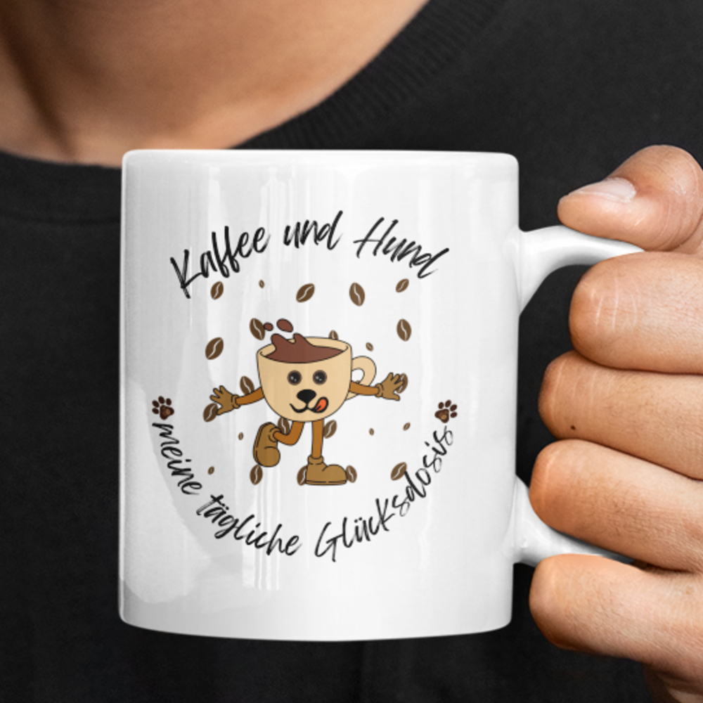 Tasse "Kaffee und Hund"