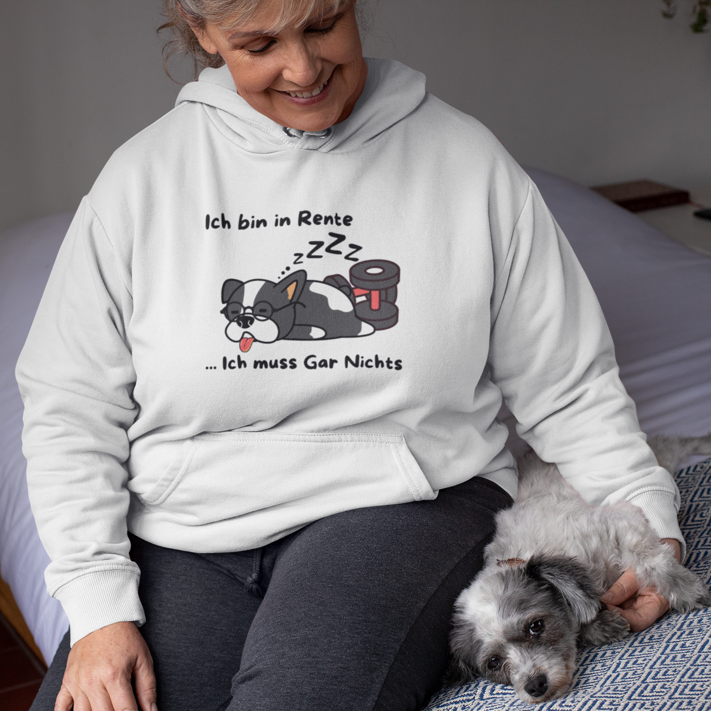 Unisex Hoodie "Ich bin in Rente"