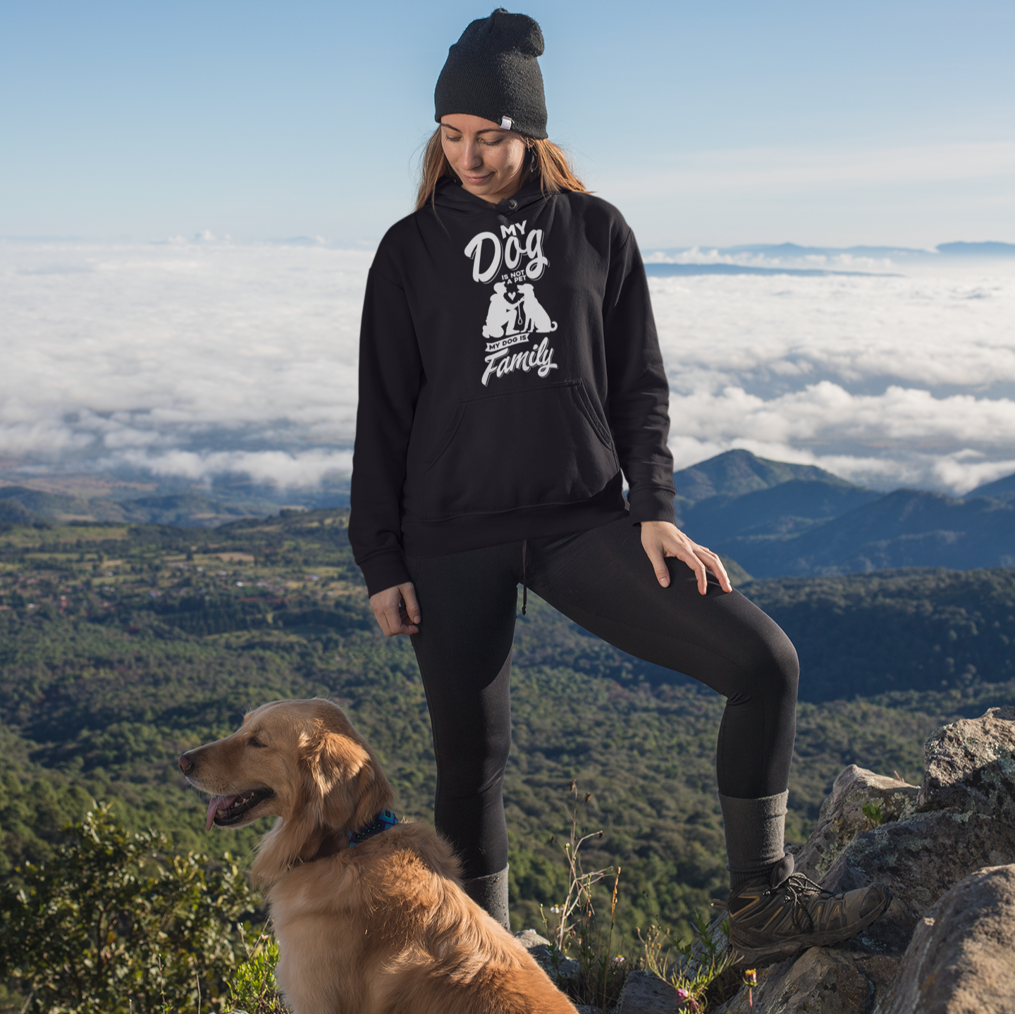 Unisex Hoodie "My Dog is not"