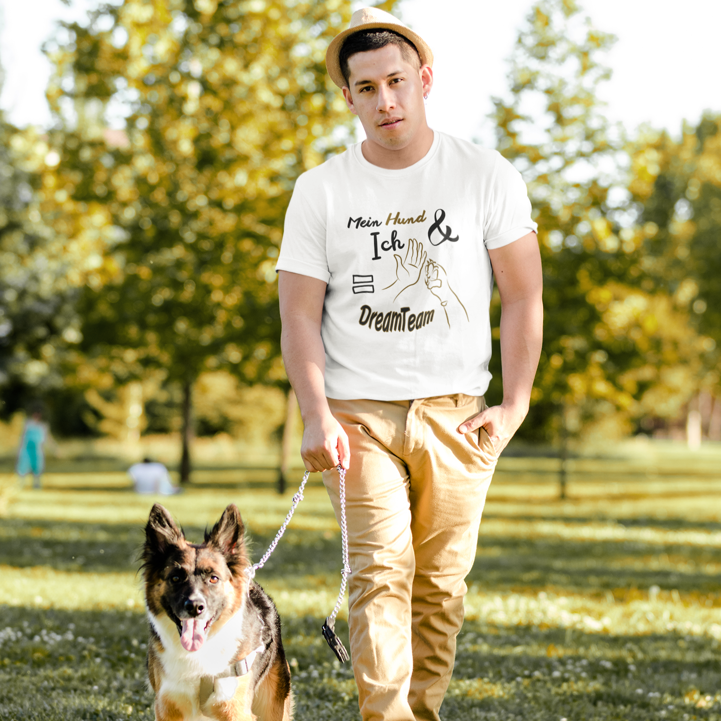 Unisex T-Shirt "Mein Hund & Ich"