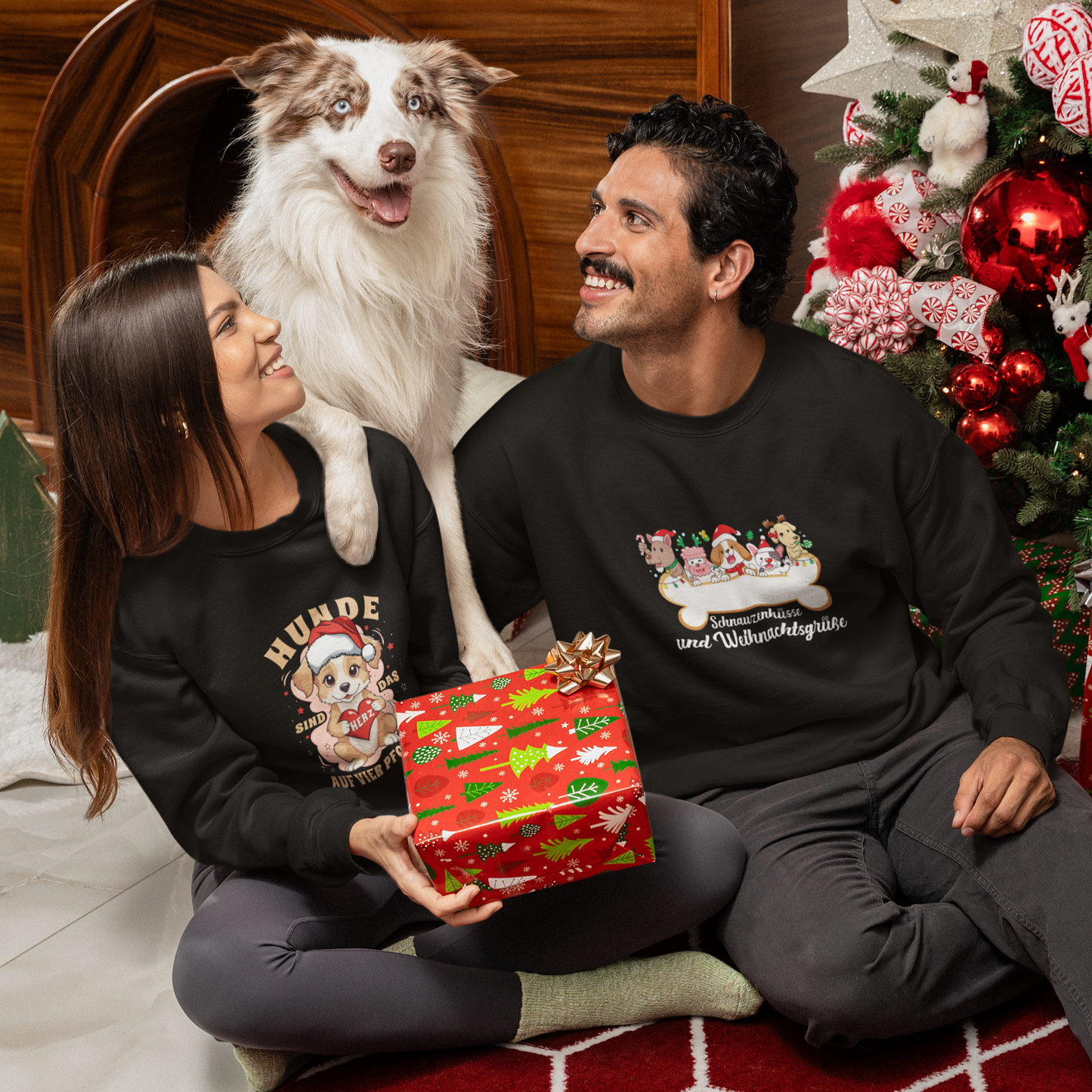 Unisex Sweatshirt "Hunde sind"